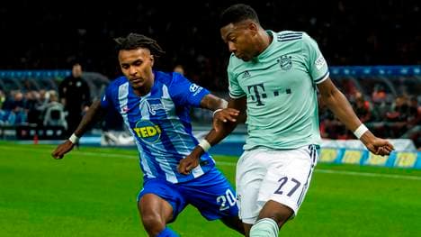 Das Ligaduell zwischen Hertha BSC und dem FC Bayern gewannen die Berliner mit 2:0