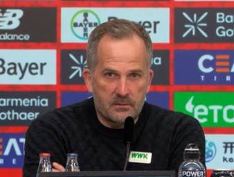 Der FC Augsburg gewinnt trotz eines klaren Chancenplus der Werkself mit 2:1. Nach der Partie spricht Trainer Manuel Baum über die Qualität der Leverkusener und lobt die eigene Mannschaft.