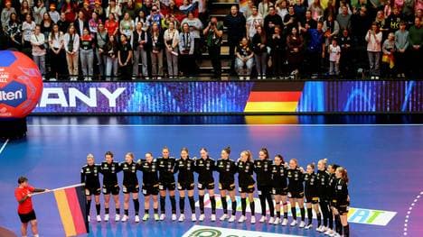 Bereit für die nächste Party: Das DHB-Team