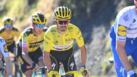 Julian Alaphilippe muss das Gelbe Trikot nach einer Strafe abgeben