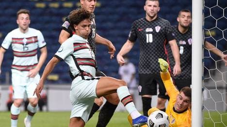 Joao Felix und die portugiesische Nationalmannschaft feiert einen klaren Sieg