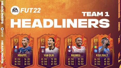 Auch unter den FIFA 22 Headliners befinden sich einige starke Meta-Karten