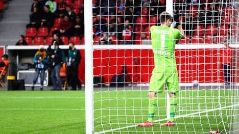 Lukas Hradecky verschuldete das 2:1 für den Karlsruher SC