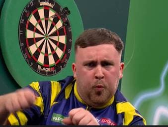 Luke Littler checkt auch im WM-Finale den Big Fish und erhöht den Rekord auf 17 170er-Finishes bei einer einzelnen Weltmeisterschaft.