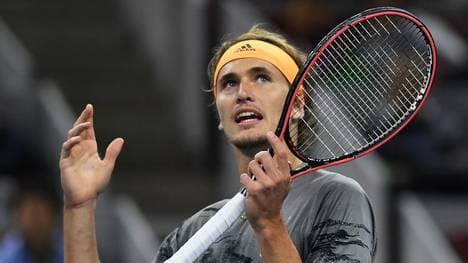 Für Alexander Zverev war das Halbfinale in Peking Endstation
