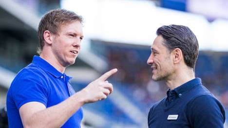 Julian Nagelsmann (l.) kann die Aussagen von Niko Kovac zu seinem Wechsel nach München verstehen 