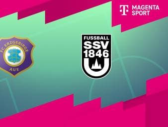 FC Erzgebirge Aue - SSV Ulm 1846: Tore und Highlights | 3. Liga