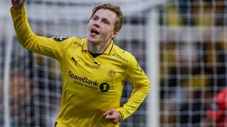 Der Ex-Frankfurter Jens Petter Hauge spielt in der Offensive der Norweger eine zentrale Rolle! 