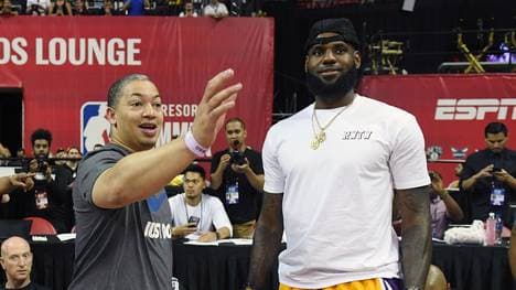 Tyronn Lue arbeitet künftig bei den Clippers und ist damit wieder Gegner von LeBron James, der die Lakers zurück zum Ruhm führen soll