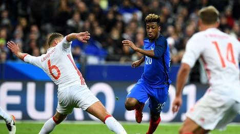 Kingsley Coman für Frankreich gegen Russland