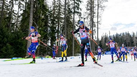 Franziska Preuss verpasste eine WM-Medaille im Massenstart