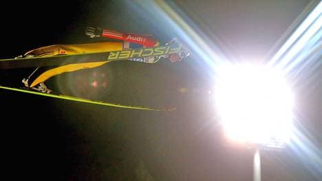 Severin Freund gewann mit dem Team bei Olympia Gold