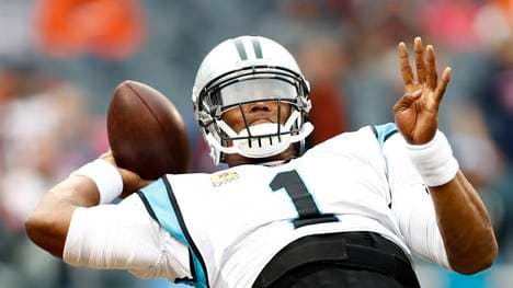 Cam Newton hat immer noch Schmerzen in der Schulter