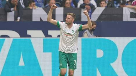 Marvin Duksch traf doppelt für Werder