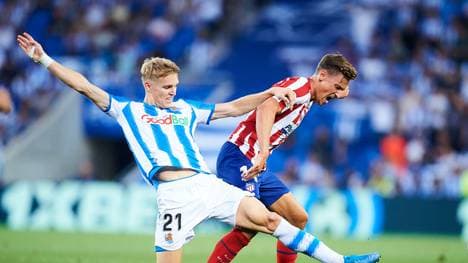 Martin Odegaard (l.) ist derzeit an Real Sociedad ausgeliehen