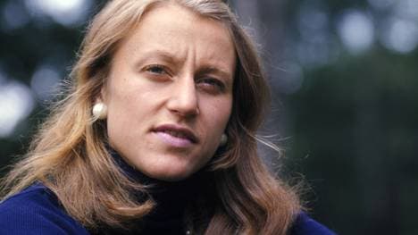 Grete Waitz (damals: Grete Andersen) im Jahr 1975