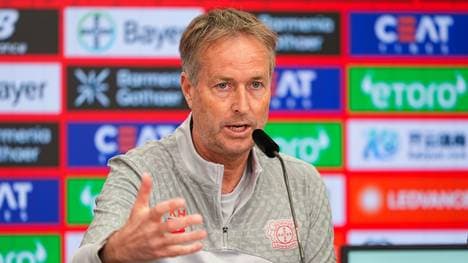Fordert 100% Fokus: Leverkusen-Trainer Hjulmand