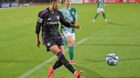 In Bremen verletzt ausgewechselt: Giulia Gwinn