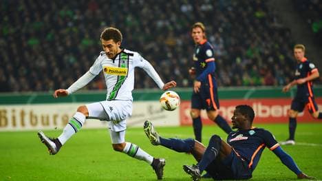 Fabian Johnson (l.) spielt seit 2014 bei Borussia Mönchengladbach
