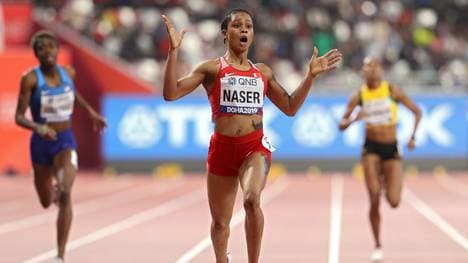 Salwa Eid Naser lief die zweitschnellste Zeit über 400 Meter aller Zeiten