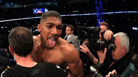 Anthony Joshua setzte sich im April gegen Wladimir Klitschko durch