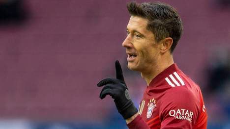 Robert Lewandowski schoss in Köln drei Tore