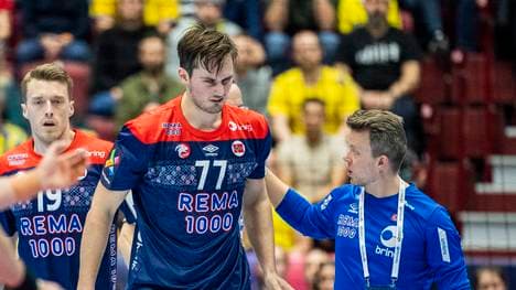 Magnus Röd verletzte sich im Spiel der Norweger gegen Schweden