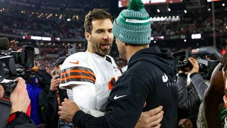 Joe Flacco bekam Glückwünsche vom verletzten Aaron Rodgers