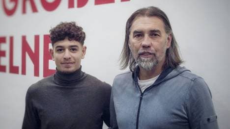 Ben Bobzien (l.) bekommt Profivertrag beim FSV Mainz 05