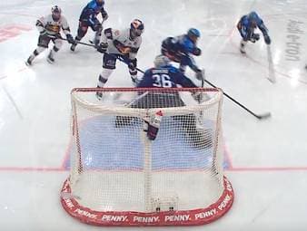 Die Playoff-Highlights der Eishockey-Partie ERC Ingolstadt - EHC Red Bull München aus der DEL im Video.