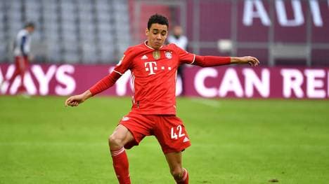 Jamal Musiala steht gegen den BVB nicht in der Startelf