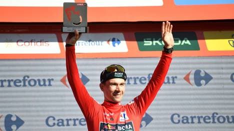 Jubelte 2024 bei der Vuelta: Primoz Roglic 
