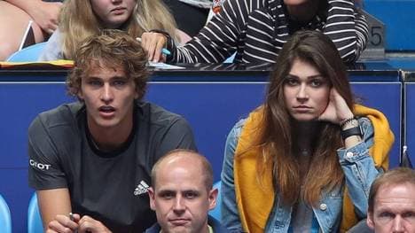 Alexander Zverev mit seiner Ex-Freundin Olga Sharypova