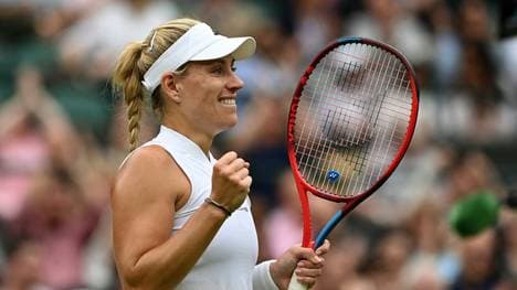Das Wimbledon-Finale ist für Angelique Kerber "noch weit weg"
