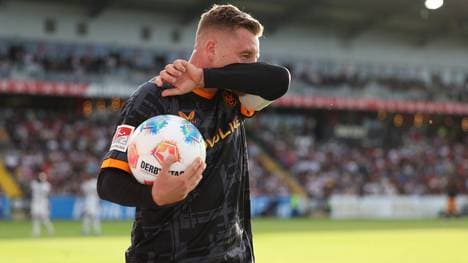 Marlon Ritter verlor mit Lautern in Elversberg