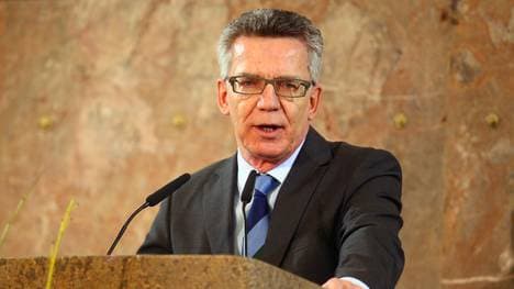 Thomas de Maiziere sprach in der Franfurter Paulskirche über Olympia in Hamburg