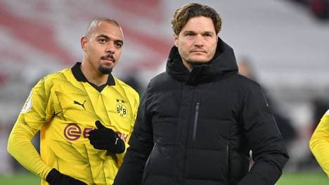 Edin Terzic mit Donyell Malen