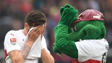 Federico Barba (l.) und Fritzle müssen zuschauen