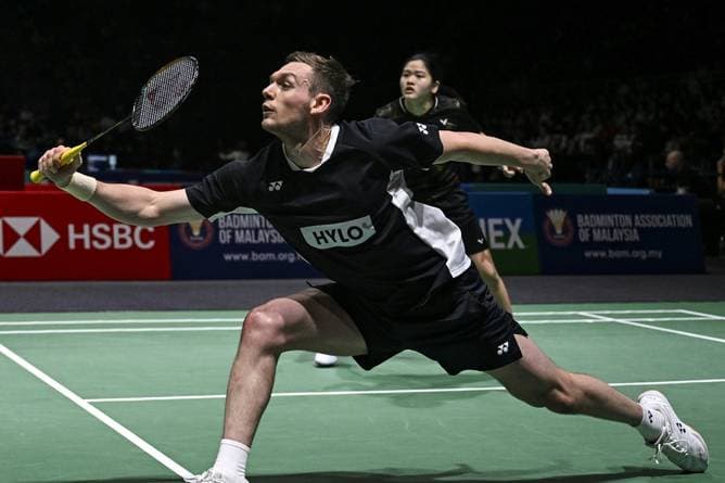 Deutsches Badminton-Duo im Viertelfinale