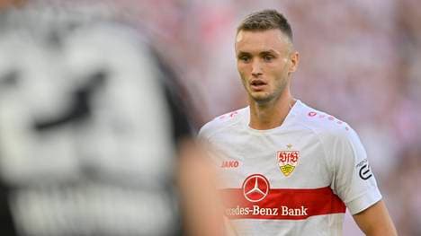 Sasa Kalajdzic steht noch beim VfB Stuttgart unter Vertrag