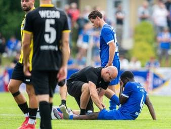 Horror-Verletzung überschattet Pokalspiel