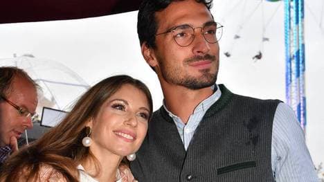 Cathy und Mats Hummels auf dem Oktoberfest 2019