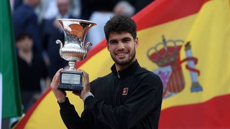 Carlos Alcaraz siegt in Rom