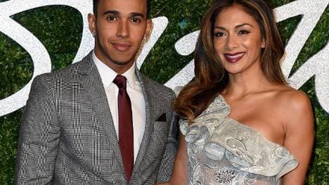So glücklich präsentierten sich Lewis Hamilton und Nicole Scherzinger noch im Dezember des vergangenen Jahres.