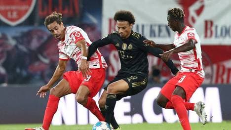 Leroy Sané gewann mit dem FC Bayern in Leipzig 4.1