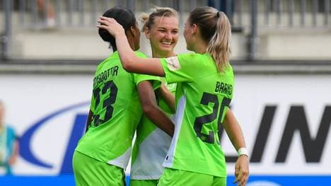 Der VfL Wolfsburg gewinnt zum Auftakt mit 3:0