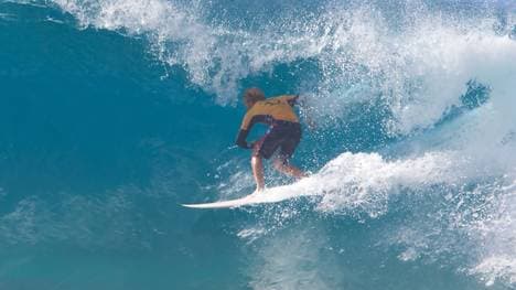 John John Florence legte wieder einmal die beste Performance in den Wellen hin