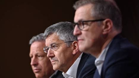 Herbert Hainer (l.) und Jan-Christian Dreesen äußern sich zu den Winertransferplänen des FC Bayern München