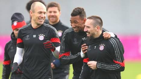 Franck Ribery Jerome Boateng Arjen Robben