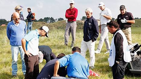 Fabrizio Zanotti muss behandelt werden